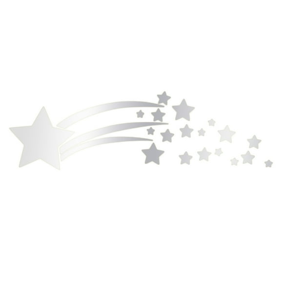 Vikakiooze Home Decor Modern Mirror Style Removable Decal Art Mural Wall Sticker Home Room DIY