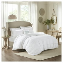 King/Cal King 4 Piece Microfiber 2-in-1 Duvet Set