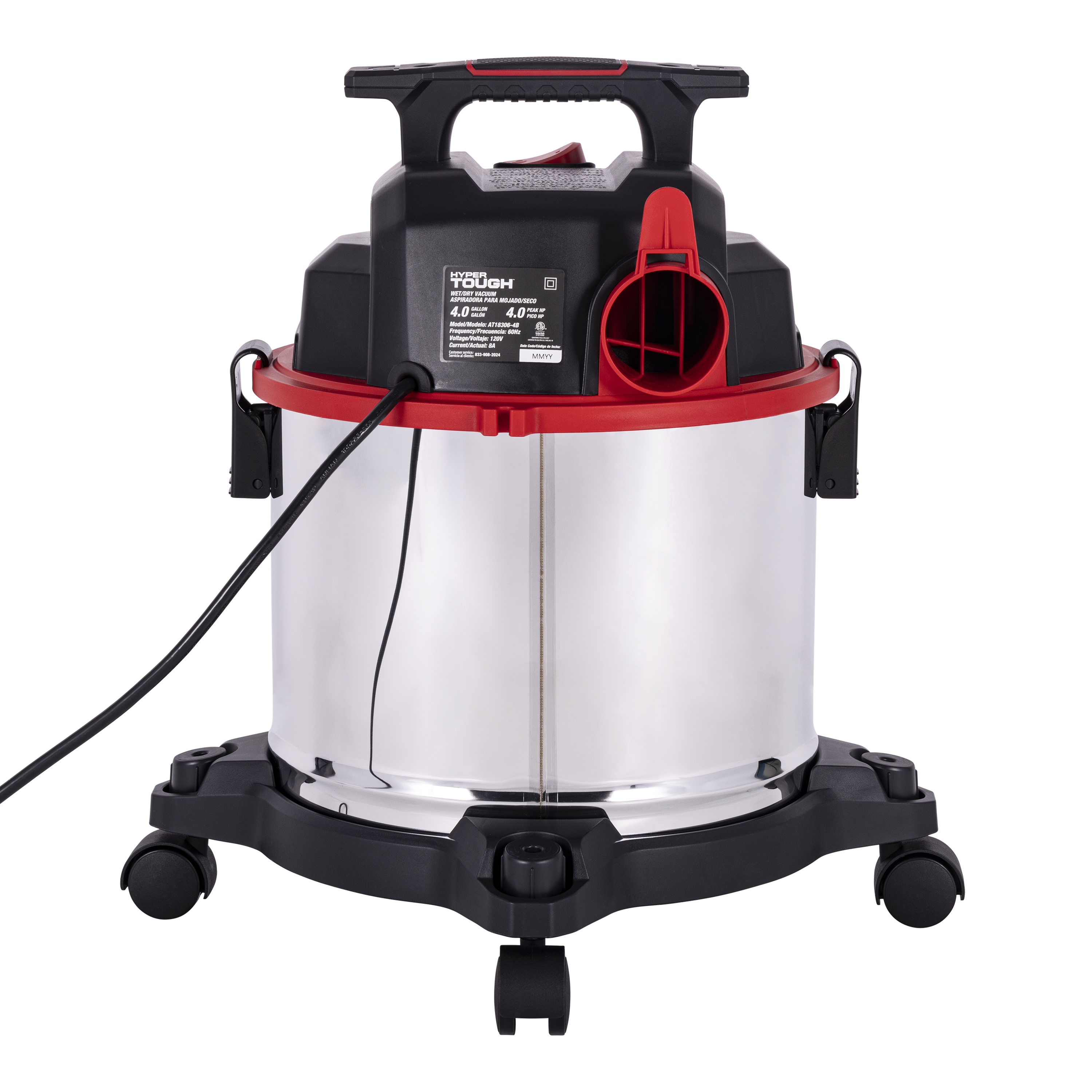 Hyper Tough 4-Gallon 4-HP Wet Dry Vacuum photo 2