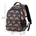 thumbnail image 2 of FORMRS Kids School Backpack Elementary Student Unisex Travel Bookbag with Reflective Stripes, Art Geometric Pattern, 2 of 7