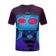 thumbnail image 5 of Hazbin Hotel Camiseta Manga Corta Cuello Redondo Estampada Moda Casual Mujer Azul/XL, 5 of 5