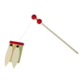 thumbnail image 2 of Juguete de cigarra de bambú para niños, juguete educativo, realista, divertido, manualidad, generador acústico, generador de ruido, regalo para niños, 2 of 9
