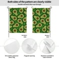 thumbnail image 2 of Wukai Big Colorful Avocados Garden Flags Double Sided Welcome Garden Yard House Flags Outside Outdoor House (Only Flag), 2 of 8