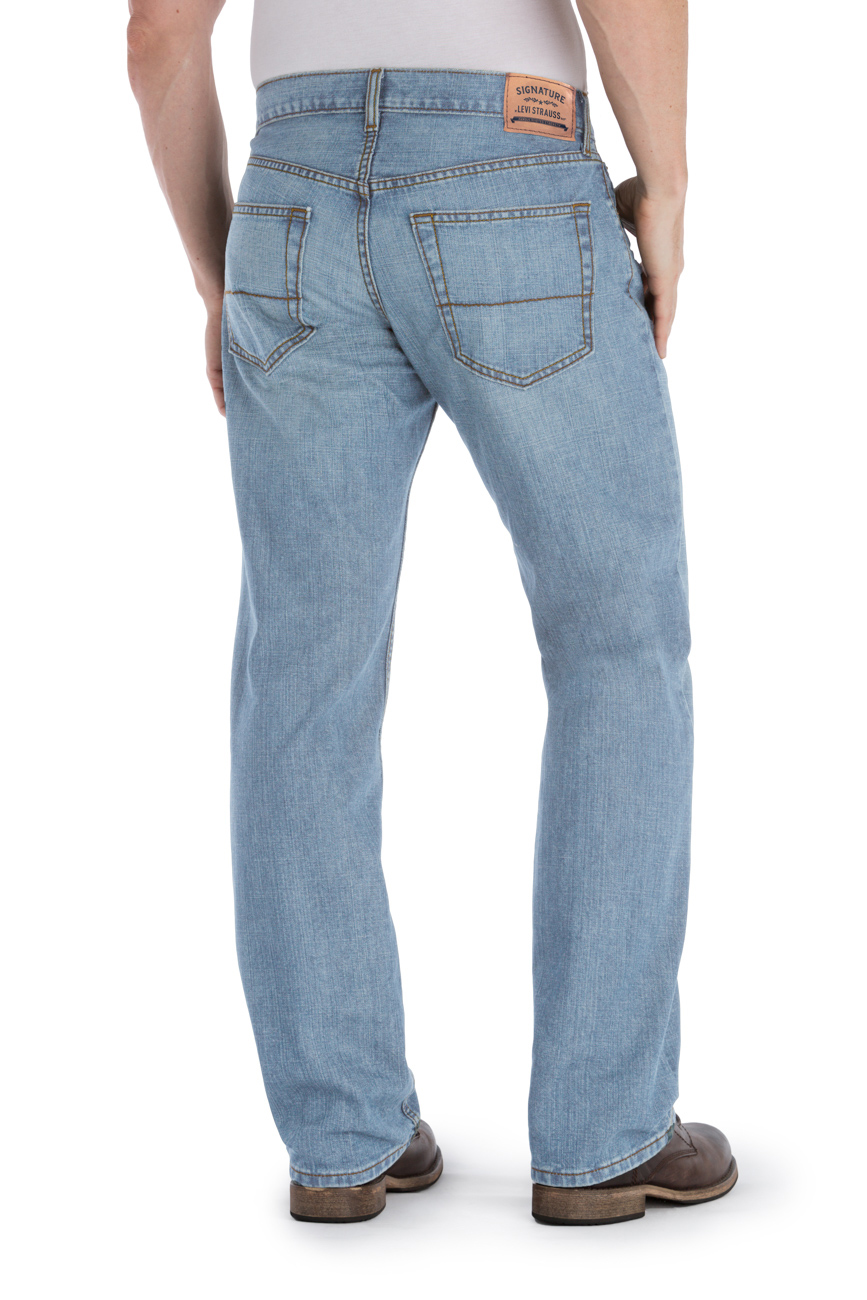 Levi Strauss Signature Men's and Big and Tall Relaxed Fit Jeans