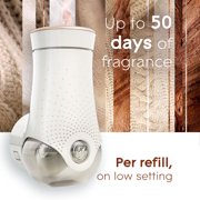 Glade PlugIns Scented Oil 5 Refills, Air Freshener, Cashmere Woods, Essential Oil Infused Wall Plug In, 3.35 FL oz, Pack of 5