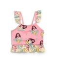 thumbnail image 2 of Moana 2 Toddler Girl Ruffle Tankini Swimsuit, 2-Piece, Sizes 12M-5T, 2 of 3