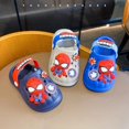 thumbnail image 4 of Zapatillas de baño para niños Spider Man de verano antideslizantes para el hogar para niños, niñas medianas y pequeñas, sandalias de bebé y niños, 4 of 5
