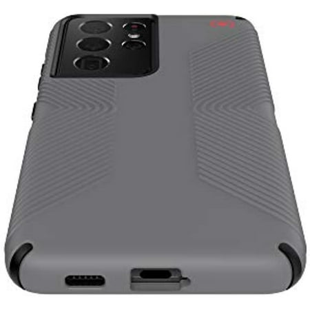 Speck - Presidio2 Grip Case for Samsung Galaxy S21 Ultra 5G - GREY