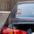 thumbnail image 3 of 1 Baby in Car Sign Stickers for Girls, Baby Car Sticker Removable Safety Announcement Board Sticker, Cute Window Car Sticker for Baby (Girl), 3 of 5