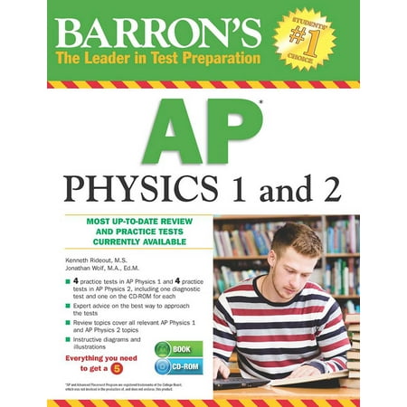 Barron S Ap Physics 1 And 2 With Cd Rom Walmart Com