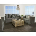 thumbnail image 2 of Padma's Plantation Sunset Beach Wood Sofa in Cast Charcoal, 2 of 2