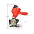 thumbnail image 4 of Electric Scissors Shears Cloth Cutter Electric Fabric Cutting Machine Leather Cutting Tools Cordless Sewing Shear For Clothes ,Easy to Use, 4 of 6