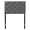 Gray, variant on Baxton Studio Viviana Modern and Contemporary Upholstered Button-Tufted Twin Size Headboard, Multiple Finishes