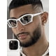 thumbnail image 1 of Fashionable Sunglasses Reflecting A Punk, Hip-hop And Sporty Vibe, With Y2k And Futuristic European And American Elements, Suitable For Couples, 1 of 5