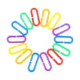 thumbnail image 4 of 150pcs Plastic C-Clips Hook Unique Creative Funny Fashion Children's Learning Toys C-Links Chain, 4 of 6