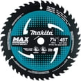 thumbnail image 1 of Hoja de sierra Makita B-68585 7-1/4 45T con punta de carburo de máxima eficiencia, 1 of 1