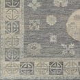 thumbnail image 3 of Hauteloom Maggotty Wool Living Room, Bedroom Area Rug - Traditional - DarkBlue, MediumGray, MediumBrown - 9' x 12', 3 of 3