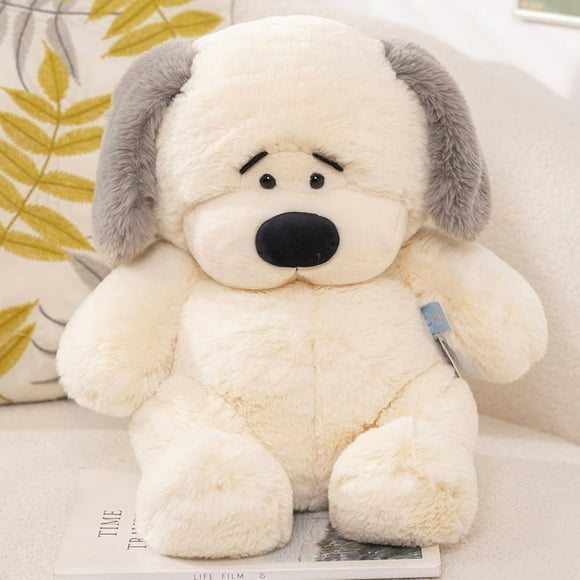 Mr. Bean Plush Toy Dog ​​Doll Large Long-Haired Pillow 35cm