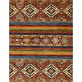 thumbnail image 1 of Ahgly Company Machine Washable Indoor Rectangle Abstract Saffron Red Area Rugs, 5' x 8', 1 of 7