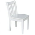 thumbnail image 5 of International Concepts Indoor Wood Kids San Remo Juvenile Chairs in White - Set of 2, 5 of 9