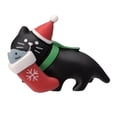 thumbnail image 3 of Adornos navideños Macarena para gatos Figuras decorativas de resina, 3 of 8