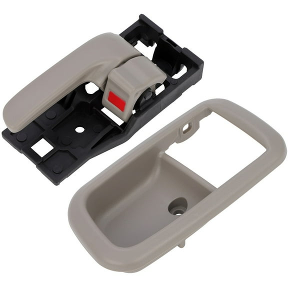 CCIYU Door Handles fit for 2000-2006 for Toyota Tundra Interior Inside Inter Front Driver Left Side Gray 2pcs