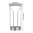 thumbnail image 2 of Stainless Steel Pineapple Cutter Corer,Peeler Fruit Slicer Corer Remover Kitchen Tool, 2 of 8