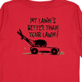 thumbnail image 4 of Inktastic Father's Day Dad My Lawn's Better than Your Lawn Boys or Girls Long Sleeve Toddler T-Shirt, 4 of 5