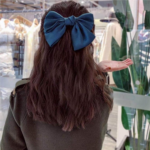 3 Pieces Bow Hair Clip Simple Style Dressing Adornment Female Haircut Hairs Tying Clamp Bowknot Headdress Ladies Headwear Fashion Accessory