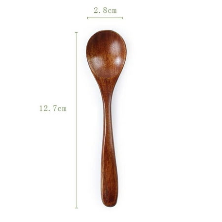 

Wooden Spoon Bamboo Kids Spoon Kitchen Cooking Utensil Tool Soup Teaspoon kitchenware for Rice Soup Tableware Home Restaurant