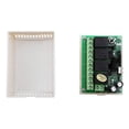 thumbnail image 4 of Receptor de interruptor de inalámbrico de 4 canales 315M DC12V Control remoto de 4 botones Blanco Sharpla Interruptor de control remoto inalámbrico, 4 of 8