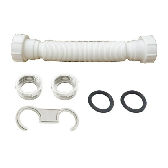 Lefu 1set Double-Headed Water Pipes Kit For Bathroom Sink Drainage With Drawers/wall Drains/floor Drains Flexible Pipe Connector Kit