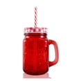 thumbnail image 4 of Mason Jar Grabado Vaso Tarro Con Tapa Y Popotes 6 Piezas Color Mix, 4 of 7