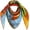 Painting 01, variant on 100% Pure Mulberry Silk Square Scarf 35''x35 Head Wraps Scarfs for Women Night Sleeping with Gift Packed