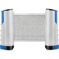 thumbnail image 1 of Foldable Table Tennis Net, Portable Table Tennis Net Stand, Perfect for Ping Pong Table, Desk, Dining Table, Adjustable Length 190CM, 1 of 5