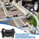 thumbnail image 3 of Conjunto de Rodillos Quilla Estacionarios Acero Galvanizado para Remolque con Soportes. Pieza 4 Pulgadas., 3 of 6