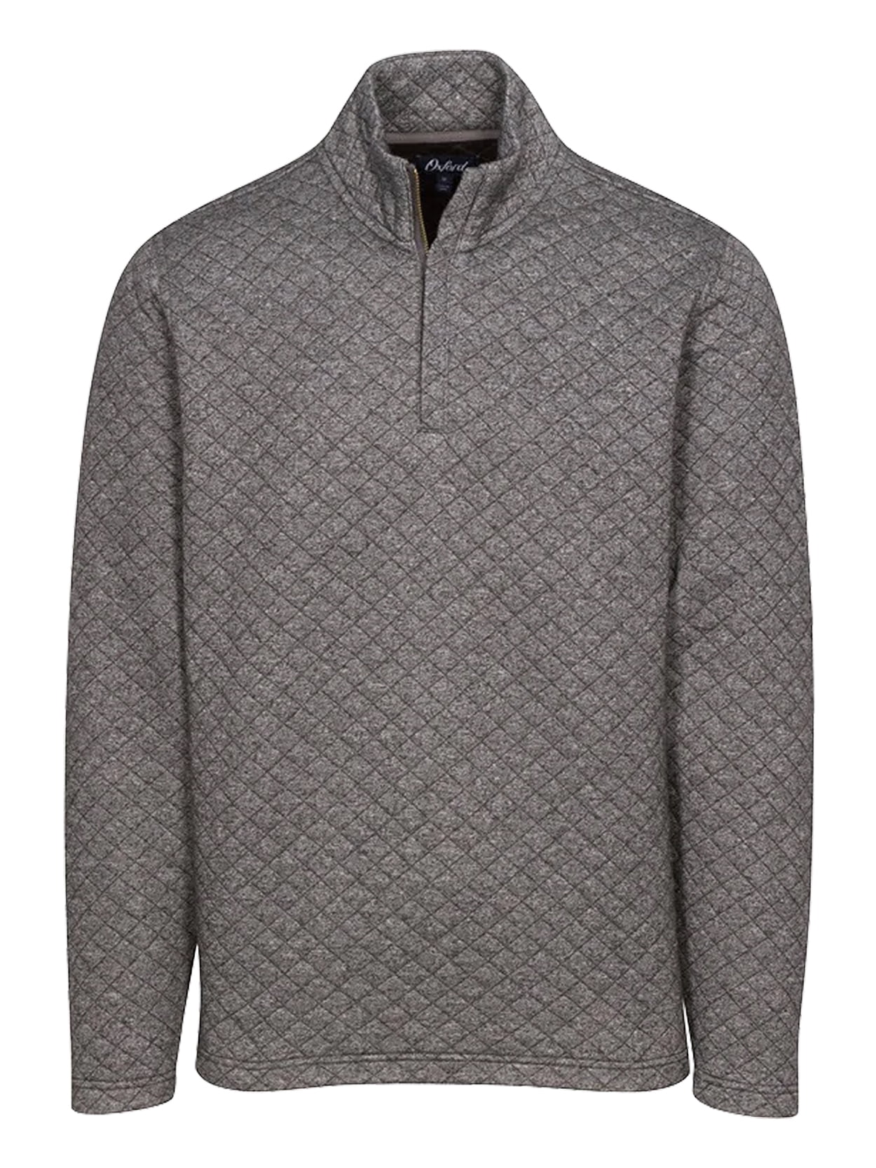 Oxford America Men's Linden 1/4Zip Quilted Golf Pullover, Medium