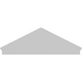 thumbnail image 5 of Ekena Millwork 70"W x 24-3/8"H x 2-3/4"P (Pitch 6/12) Peaked Cap Smooth Architectural Grade PVC Combination Pediment, 5 of 8
