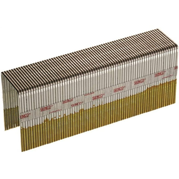 Senco Staples, 16 ga, Standard Crown, 2 in Leg L, Steel, 5000 PK P21BAB