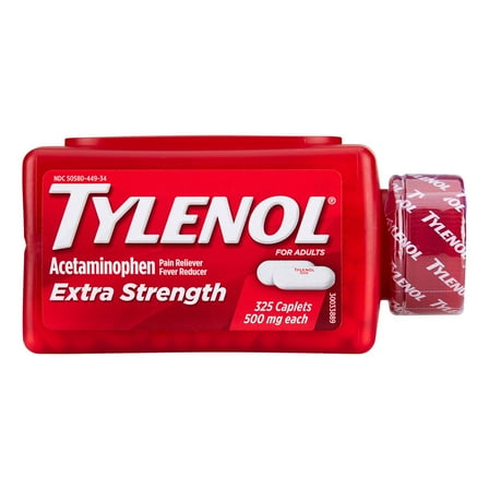 Tylenol Extra Strength Acetaminophen 500 mg - 325 Caplets