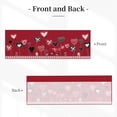 thumbnail image 2 of Valentine''s Day Red Truck Kitchen Valance Curtain 54"x18", Valentines Love Heart Curtain for Small Window Farmhouse Window Treatment Rod Pocket Cafe Valance for Living Room Bathroom Decor, 2 of 7