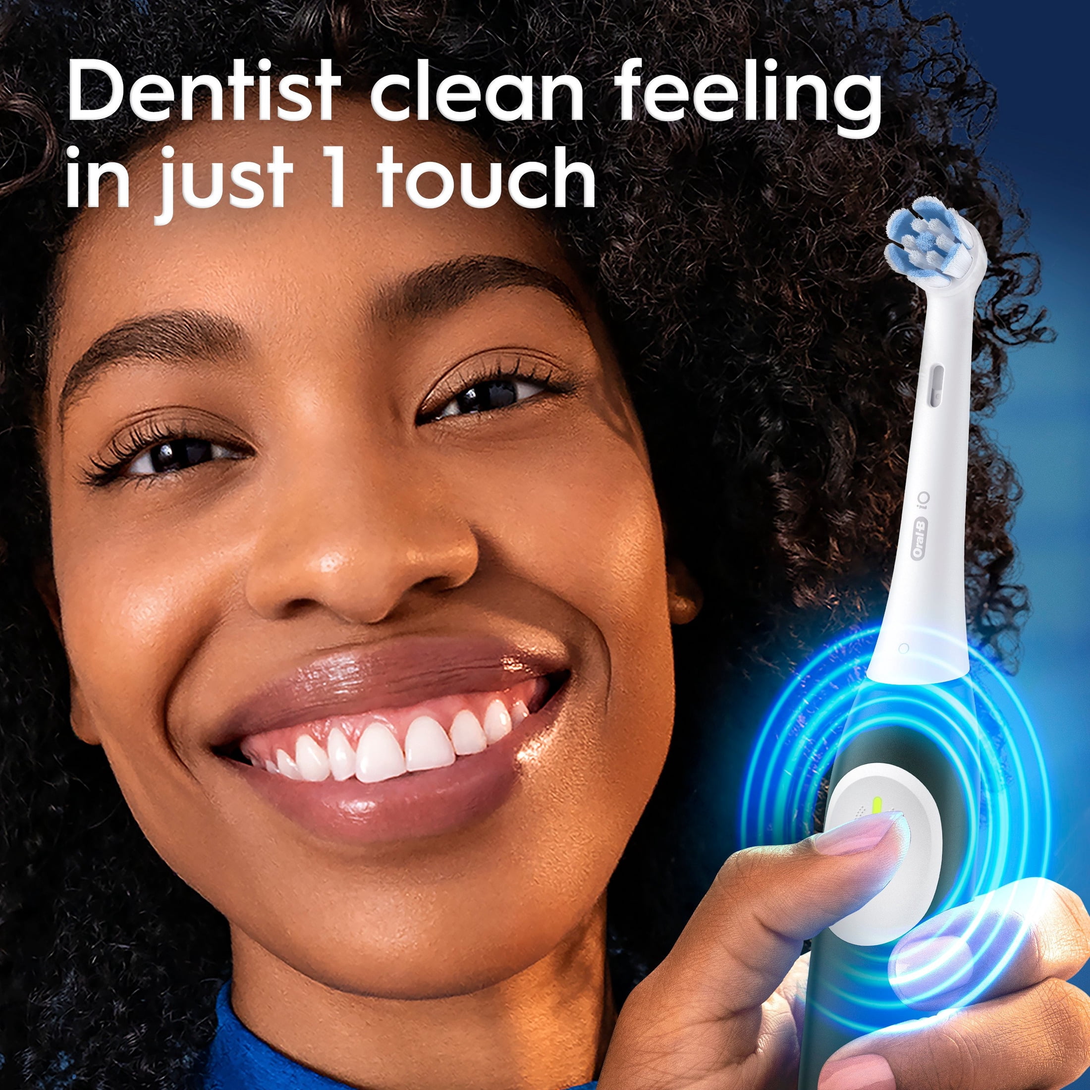 Oral-B Toothbrush, iO Series 2 Electric Toothbrush Starter Kit, Forest Green
