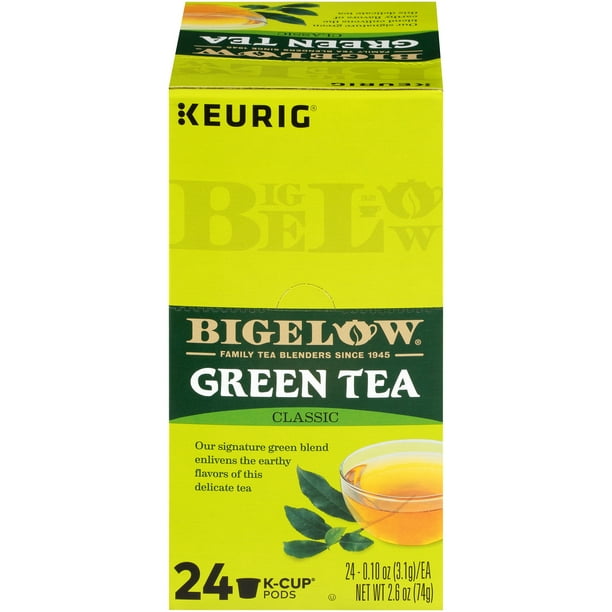 Bigelow Green Tea Keurig KCup Tea Pods, 24 Count