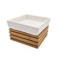 thumbnail image 1 of JABONERA DE CERAMICA Y BASE BAMBU IDEA DISEÑO 246464, 1 of 5
