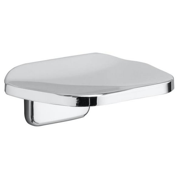 Die Cast Zinc Soap Dish - Chrome