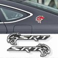 thumbnail image 5 of 3d Metal Car Emblem Rear Trunk Badge Decal Sticker For Dodge Srt Srt6 Charger Hellcat Journey Challenger Ram Journey Caravan Ram, 5 of 5