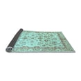 thumbnail image 2 of Ahgly Company Indoor Rectangle Oriental Light Blue Traditional Area Rugs, 8' x 12', 2 of 4