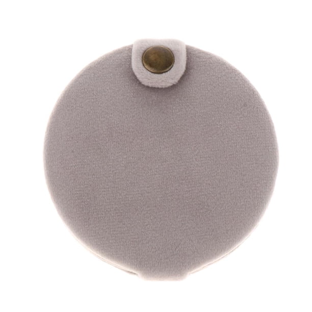 Espejo cubierto de tela de 1 pieza, pequeño espejo de para carteras - Espejo de 2 caras Beige Yuyangstore espejo compacto de viaje