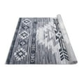 thumbnail image 6 of HR- Livingroom Rug 5x7 Modern Faded Floorcover Area Rugs Black Gray Silver Color, 6 of 11