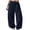Navy, variant on Luvrsol Womens Sweatpants Oversized Drawstring Jogger Sweatpants High Waist Loose Solid Casual Jogger Pants, Navy S